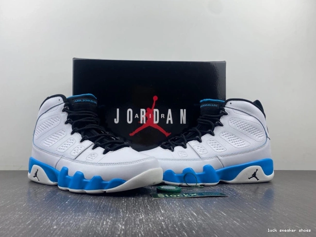 Reps LUCY Air FQ8992-101 Jordan 9 Blue Powder 0702